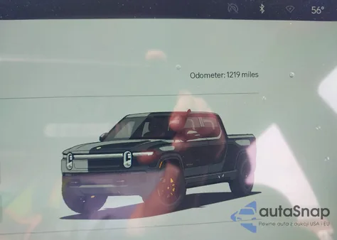 2025 Rivian R1T Ascend Tri Motor Max Pack/Premium Tri Motor Max Pack z USA, uszkodzony, nr VIN 7FCTGCAP0SN040102